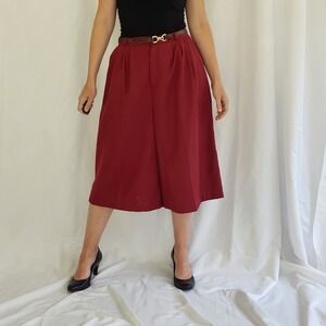 80s Red‎ Palazzo Pants